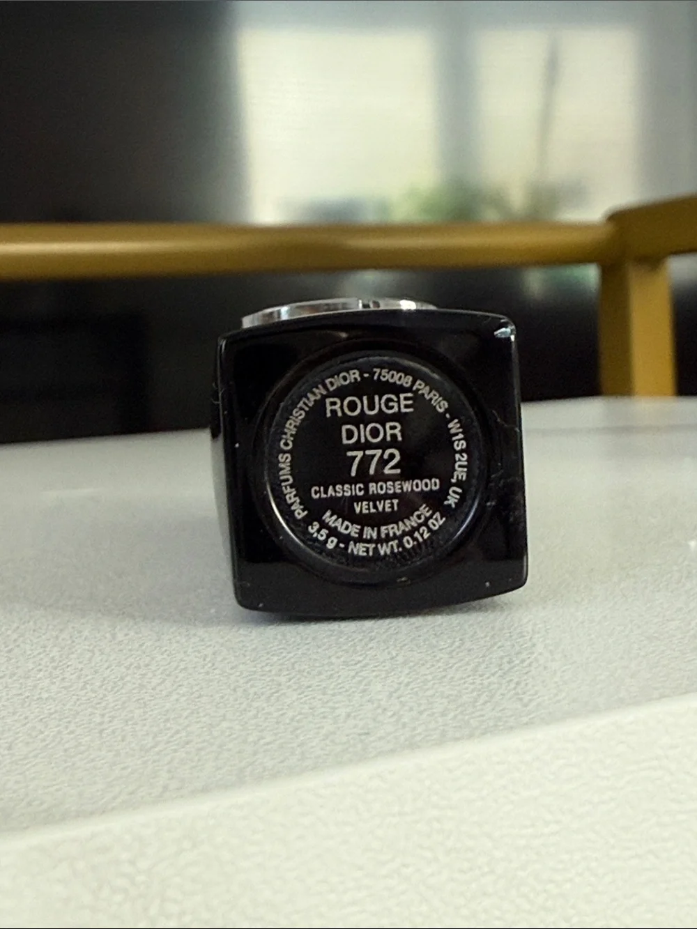 Dior Rouge Lipstick 772 Classic Rosewood Velvet